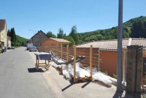 Montage Sonnendach