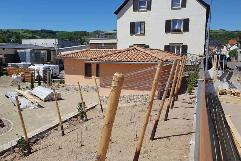 Errichtung Sonnendach